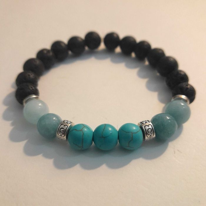 Pulseiras de pedras semipreciosas