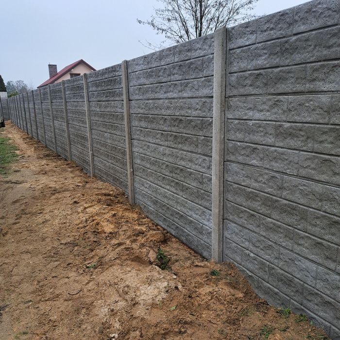 Ogrodzenia betonowe