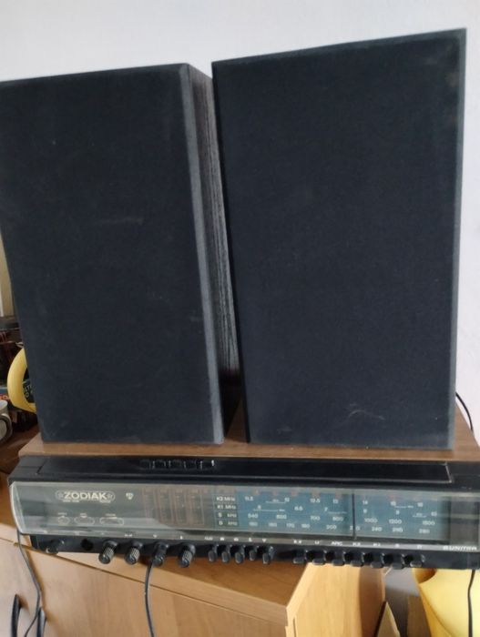 Radio ZODIAK stereo z kolumnami