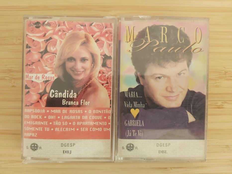Vendo Cassete Música (Marco Paulo e Cândida Branca Flor)