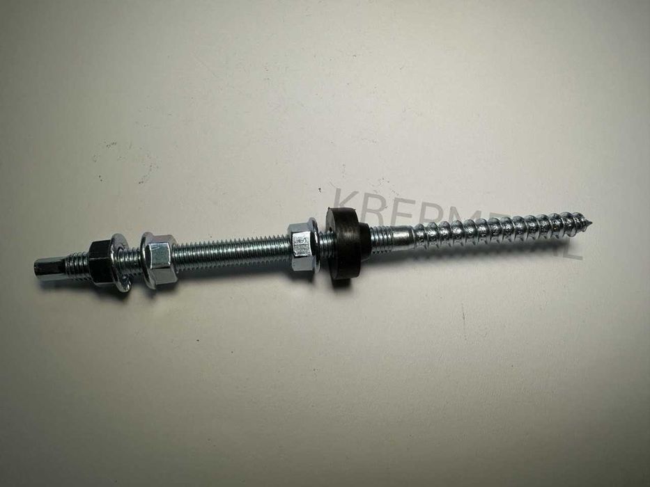 Гвинт-шуруп М10*200 в зборі, для кріплення сонячних панелей