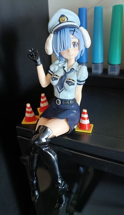 Rem Police Officer cap w Dog ears Troca/Venda