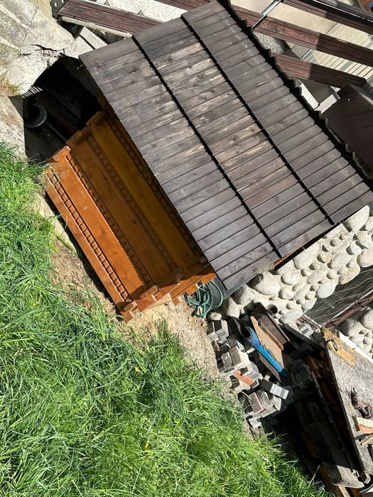 Goralska buda dla psa Ocieplona