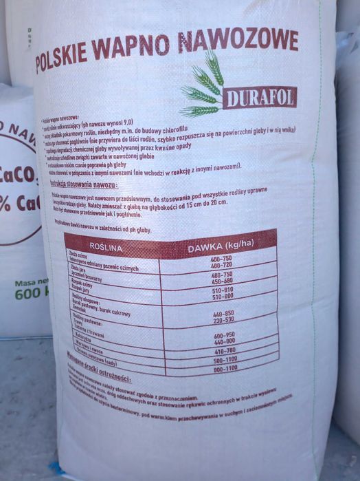 Polskie Wapno Granulowane - bezpośrednio od producenta