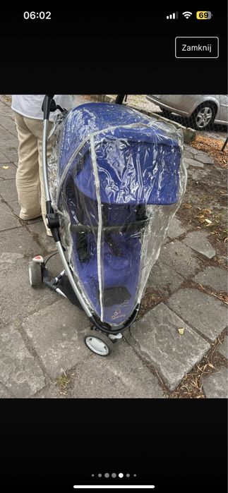 Quinny zapp xstra 2 + pałąk + folia + torebka