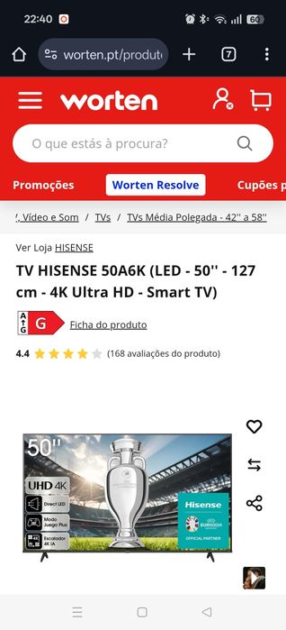 Smart TV Hisense 50 polegadas OLED 4k ultra hd