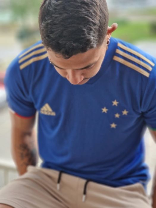 Camisa Cruzeiro Dourada lindíssima