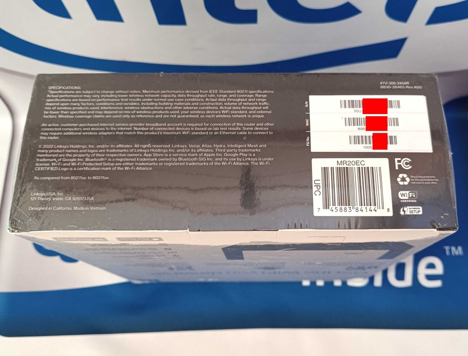 Нові запак. WIFI6 Linksys Hydra 6 AX3000 дводіап. гігаб. роутери