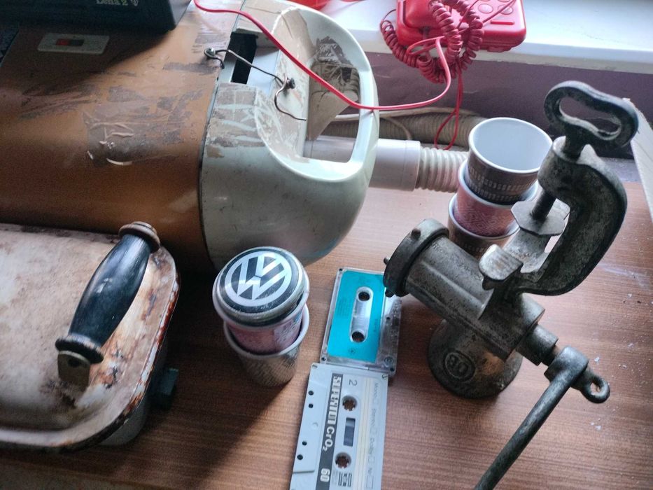 Zestaw PRL starocia vintage radio Lena predom polar prodiż