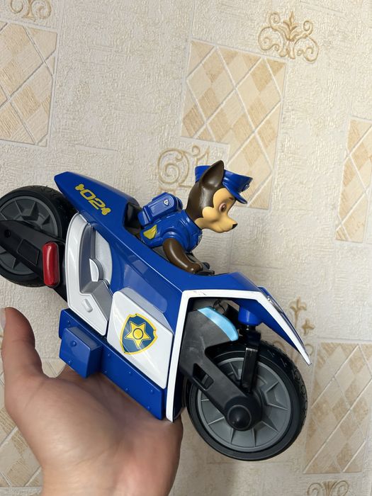 Щенячий Патруль Мотоцикл Paw Patrol, Chase RC Movie Motorcycle