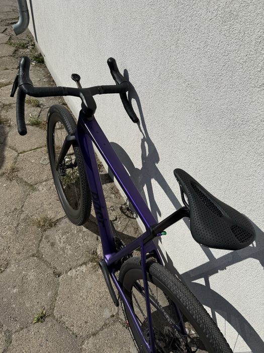 Rower gravel Rose Backroad 57 cm GRX810 deepest purple full carbon