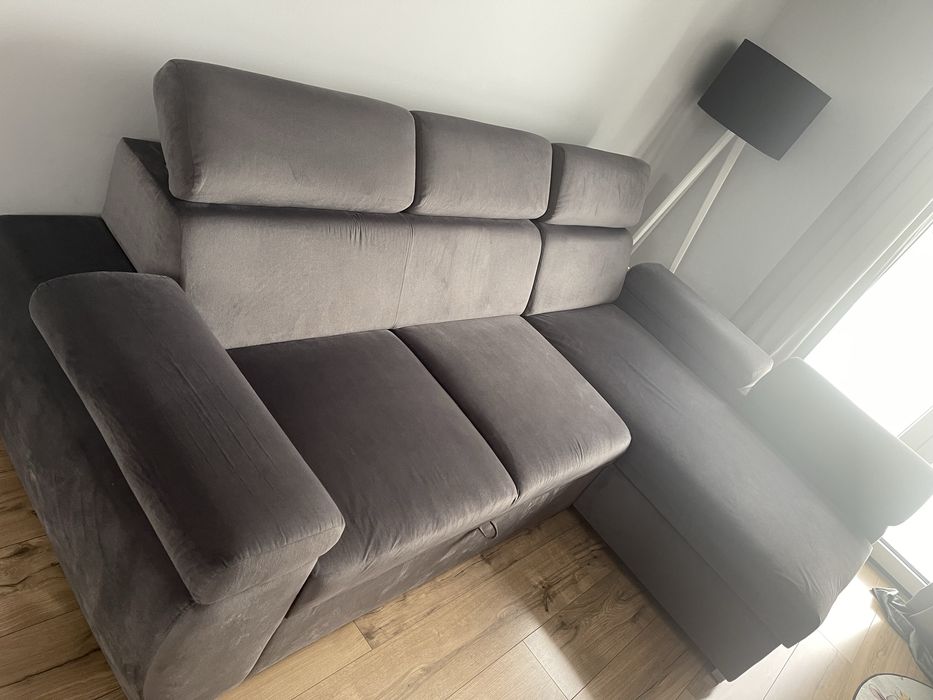 Narożnik z funkcją spania