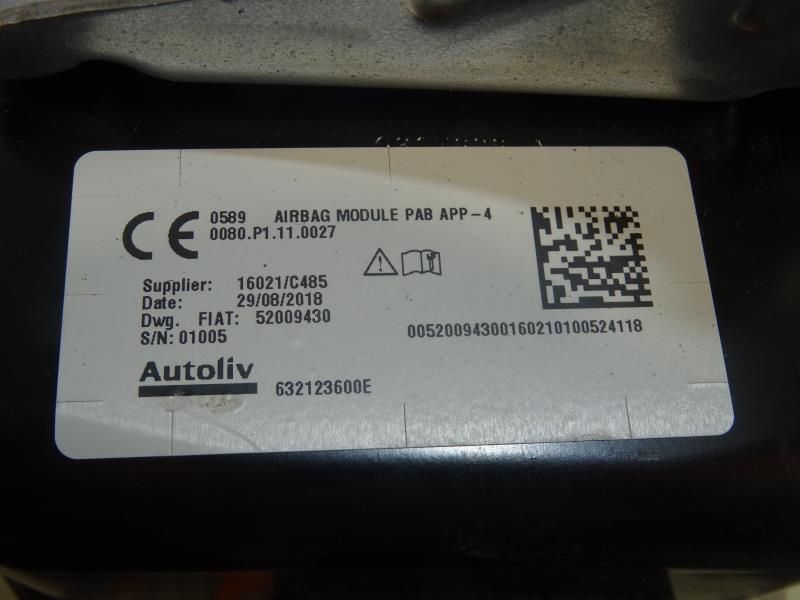Airbag passageiro ABARTH 500 / 595 / 695 (312_)