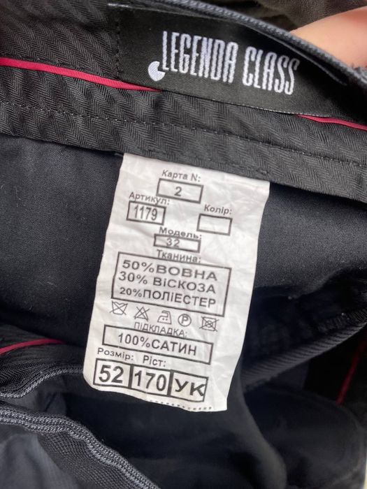 Чоловічий костюм, випускний костюм, піджак, штани