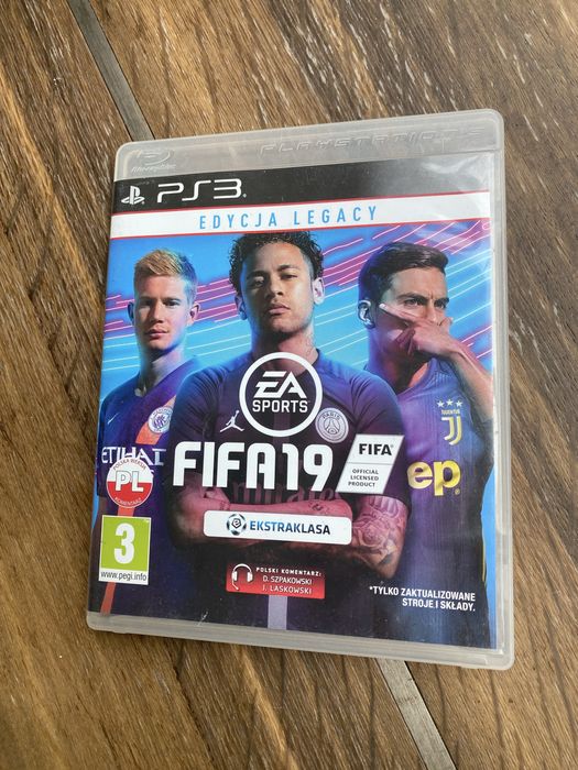 Gra Fifa 19 Edycja Legacy PS3 Sony Play Station 3 pudełkowa PL