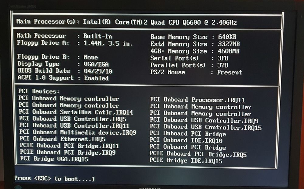 gotowy do pracy Komputer Intel Q6600 4 cores, 8GB RAM, 80GB płyta ASUS