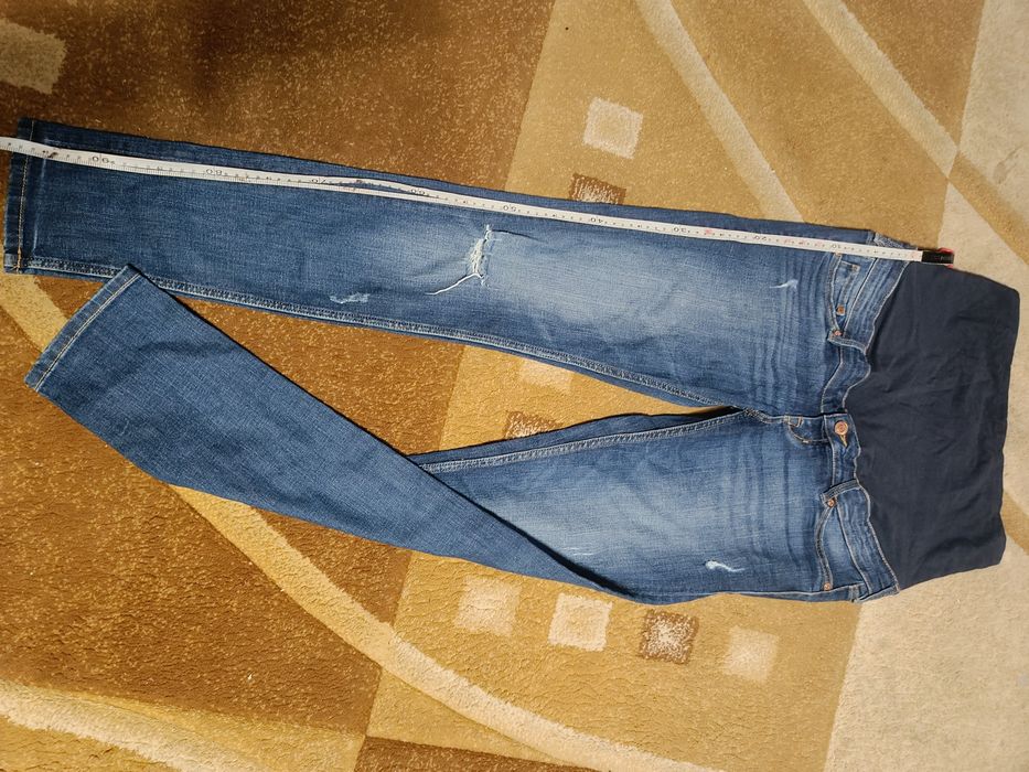 Spodnie ciążowe jeansowe