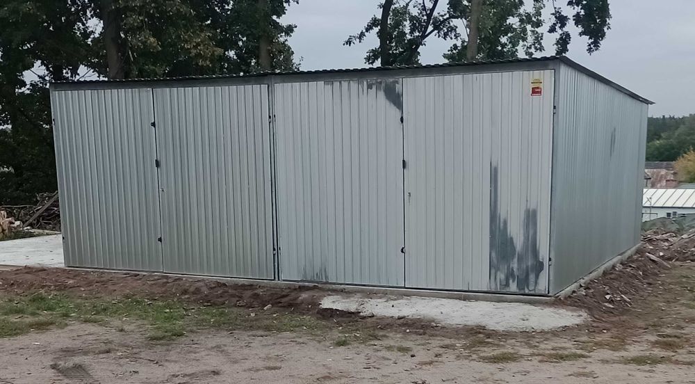Garaż blaszany 3x5 II gatunek LEŻAJSK