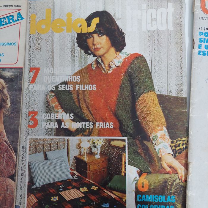 Revista moda anos 70