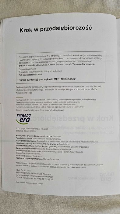 Krok w przedsiębiorczość