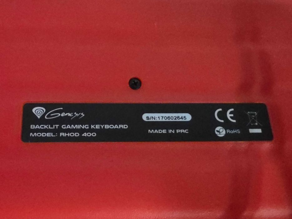 klawiatura gamingowa Genesis Rhod 400 RGB