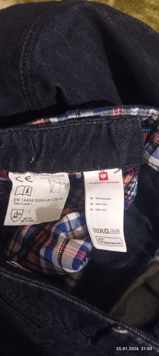 Spodnie robocze dżinsowe