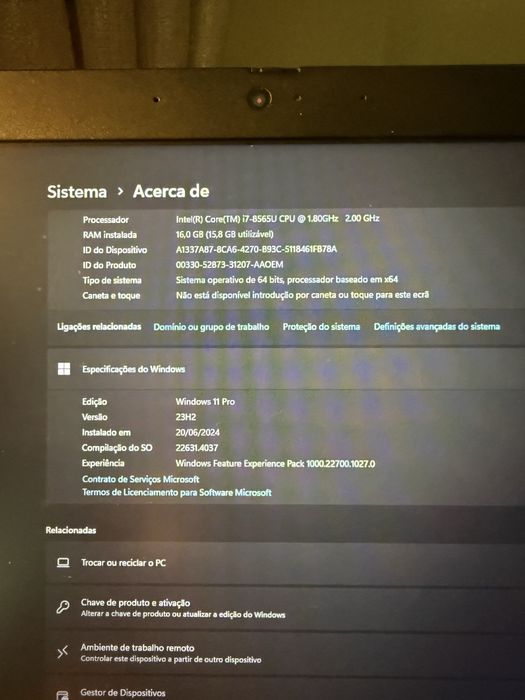Lenovo L490 i7 512GB SSD 16GB RAM