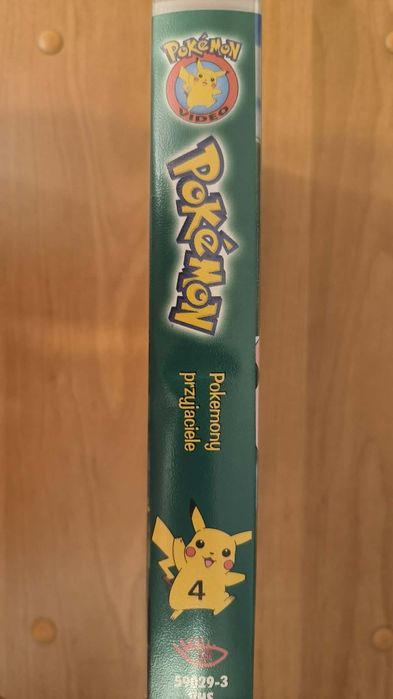 Pokémon – Pokemony przyjaciele cz. 4 VHS | Oryginalne wydanie | Sprawna