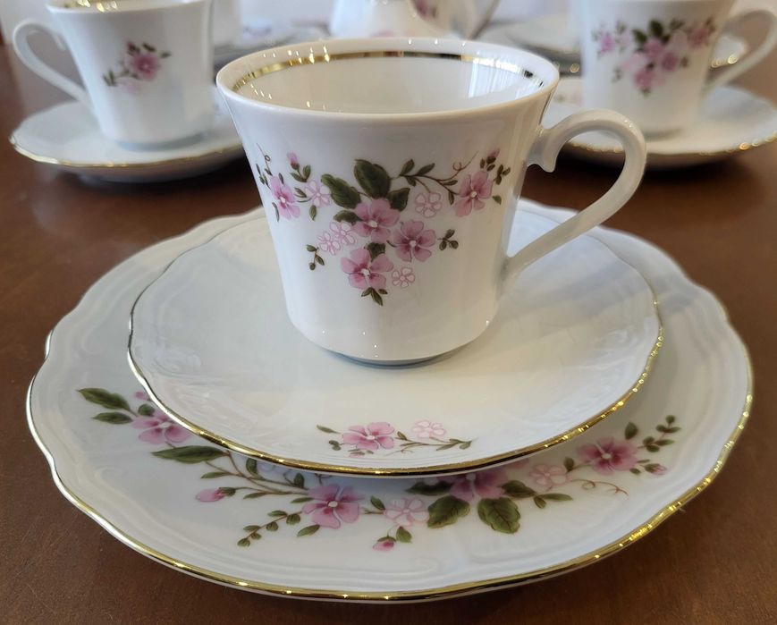 Retsch Wunsiedel, Bawaria – retro zestaw do kawy