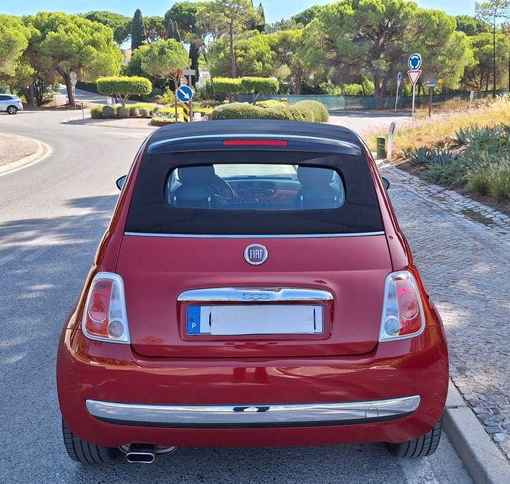Fiat 500c Cabrio Sport  1.2cc 69cv OCASIÃO!
