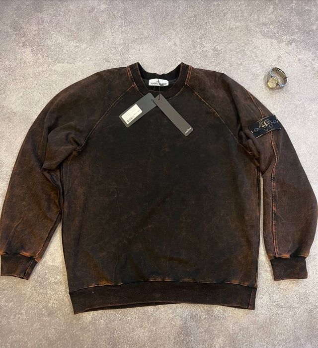 Винтажный лонгслив Stone island
