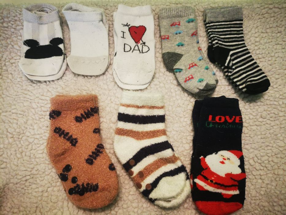 Skarpetki chłopięce 8 par