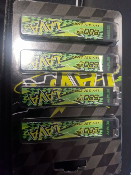 Lava 680mah 95c lihv 1s fpv