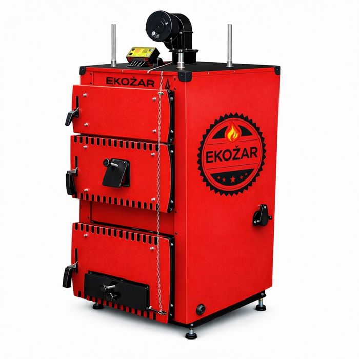 Kocioł Na Drewno Węgiel Ruszt Wodny Nadmuch 12 kw UNI Dostawa