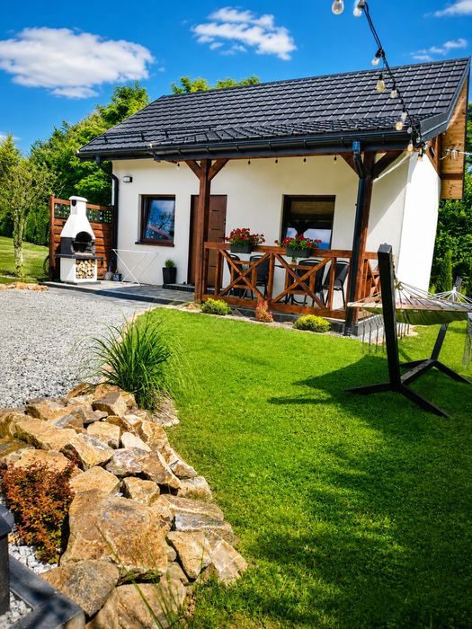 Noclegi Bieszczady Domek "Dychnij se" Myczkòw Polańczyk Solina Jacuzzi