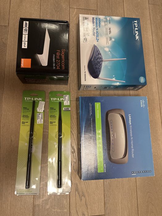 Router Cisco i TP-LINK