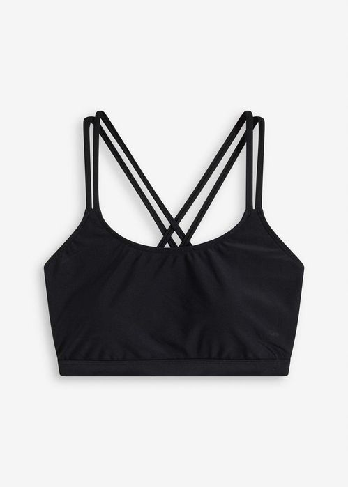 B.P.C biustonosz bikini bralette czarny 44.