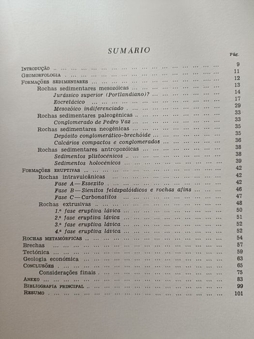 Livro: Geologia da Ilha de Maio (Cabo Verde) de António Serralheiro.