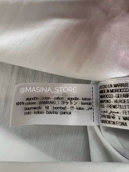 Нові білі сорочки Zara XS S L у смужку прямі оригінал