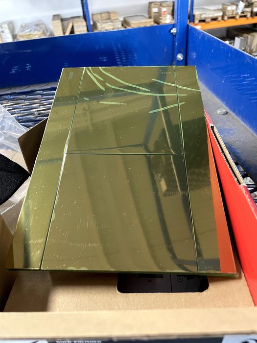 Przycisk spłukujący – ALCA PLAST FUN‑G‑P (złoty połysk) (208695)