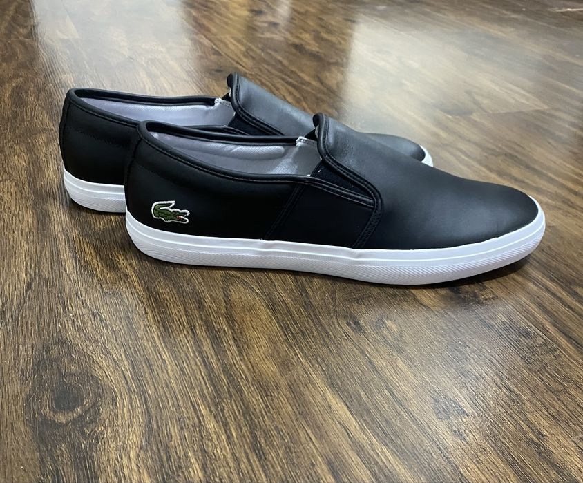 Чоловічі шкіряні сліпони Lacoste Tatalya