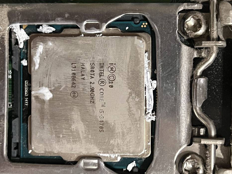 Продам комплект i5 3470s, материнка,  1155, башня та блок живлення