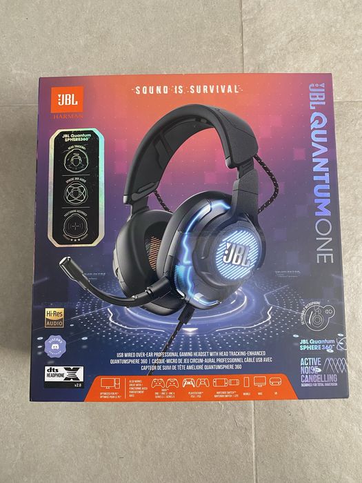 Jbl quantum one sluchawki nauszne przewodowe