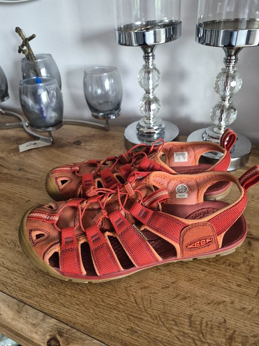 Sandaly keen pomarańczowe 40,5