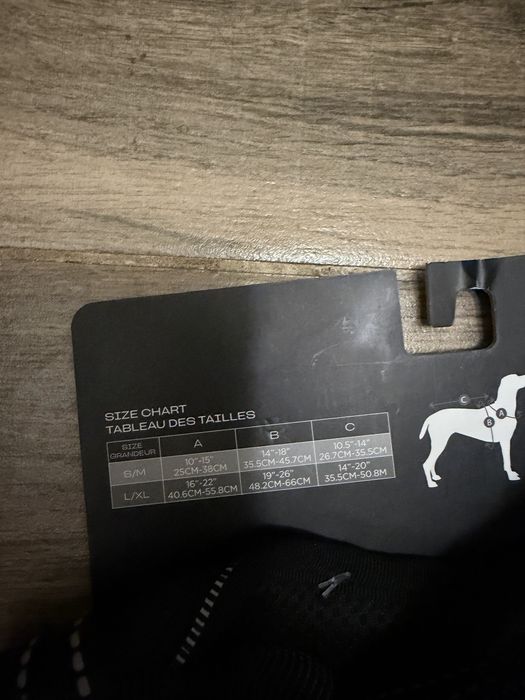 шлейка для собаки One Paw S–M | Світловідбиваюча | Посилена