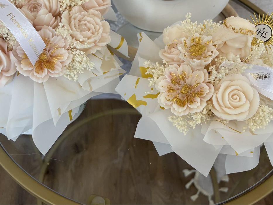 Flower box świece sojowe