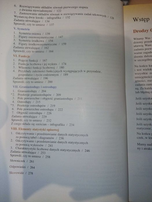 Funkcja I Jej Własności Sprawdzian Wsip