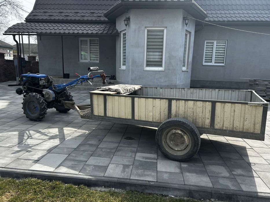Продається мотоблок разом із прицепом