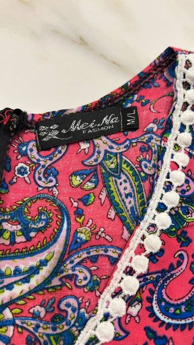 Letni kombinezon w stylu boho M/L
