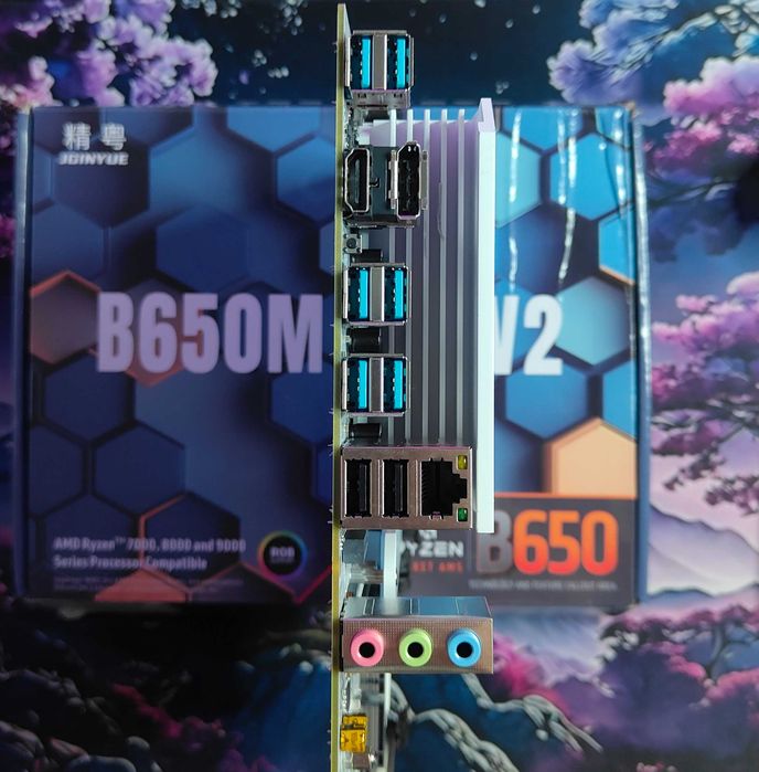 Нова Основа R5 7500F + материнська плата B650 + ОЗУ 32GB + M2 NVMe 1TB